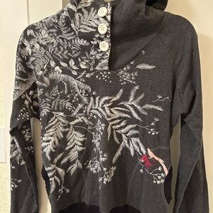 Boutique Gray Umsteigen Hoodie